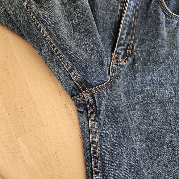 Gitano Vintage 80's High Waisted Mom Jeans - Acid Blue - size 14 - EUC - Picture 7 of 12